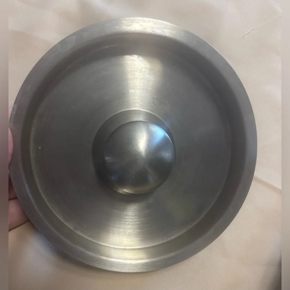 Stainless Steel Ice Bucket With Handle‎ And Lid 7” Tall